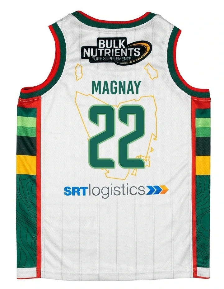 Will Magnay Tasmania Jack Jumpers 25/26 Youth Alternate Jersey in Multi image 3
