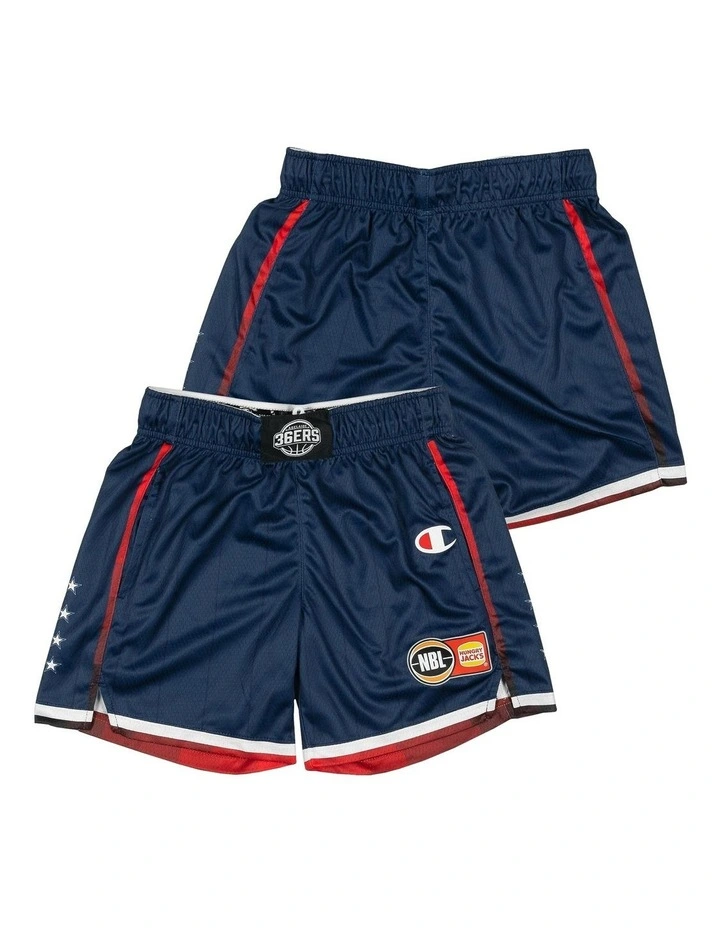 Adelaide 36ers 25/26 Youth Primary Shorts in Navy image 1