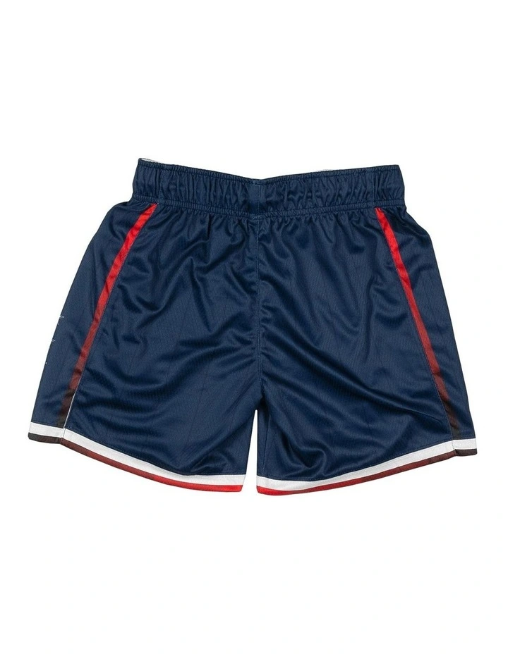 Adelaide 36ers 25/26 Youth Primary Shorts in Navy image 4