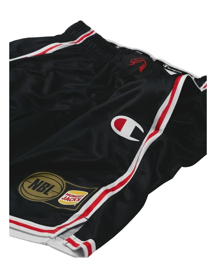 Illawarra Hawks 25/26 Youth Primary Shorts in Blue image 2