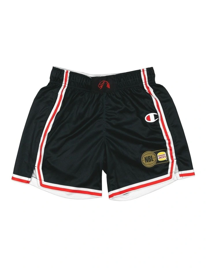 Illawarra Hawks 25/26 Youth Primary Shorts in Blue image 3