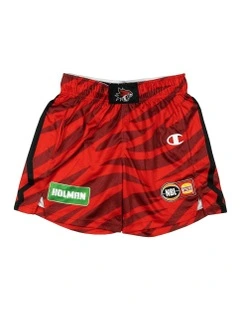Perth Wildcats 25/26 Youth Primary Shorts in Red