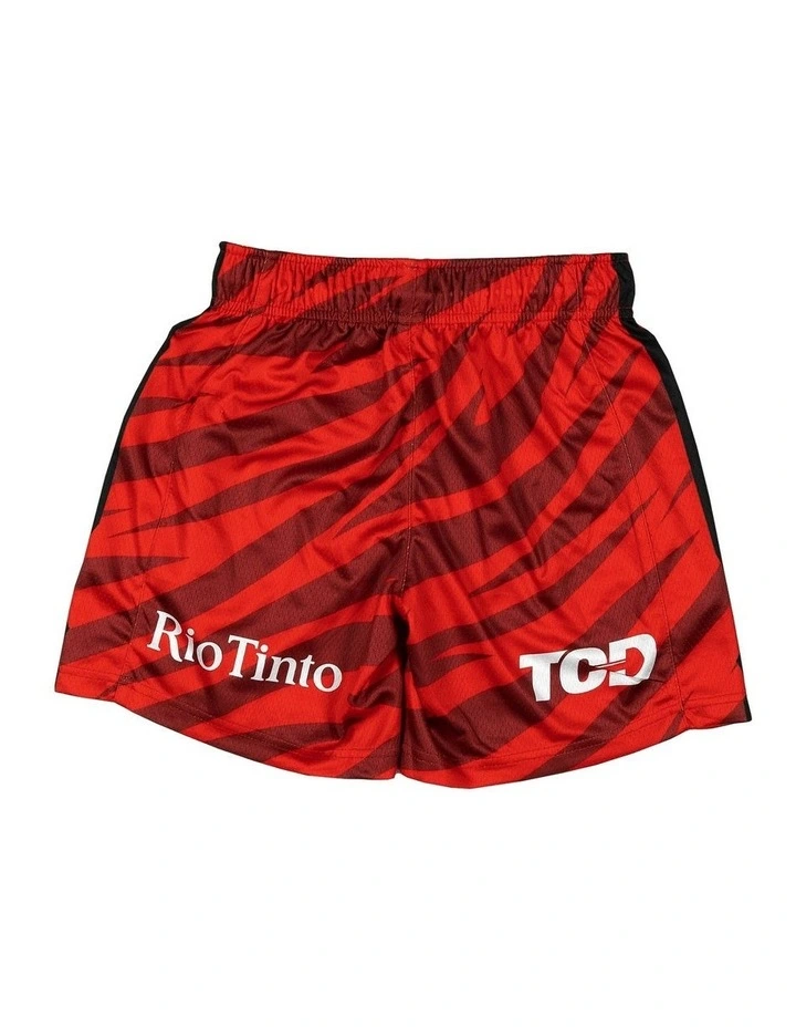 Perth Wildcats 25/26 Youth Primary Shorts in Red image 2
