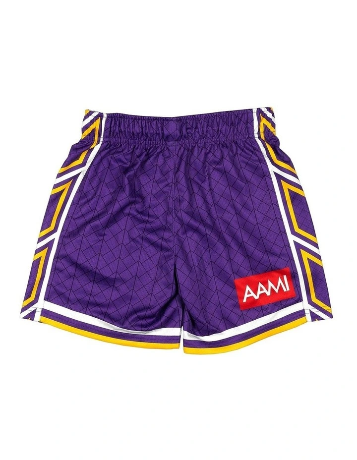 Sydney Kings 25/26 Youth Primary Shorts in Purple image 2
