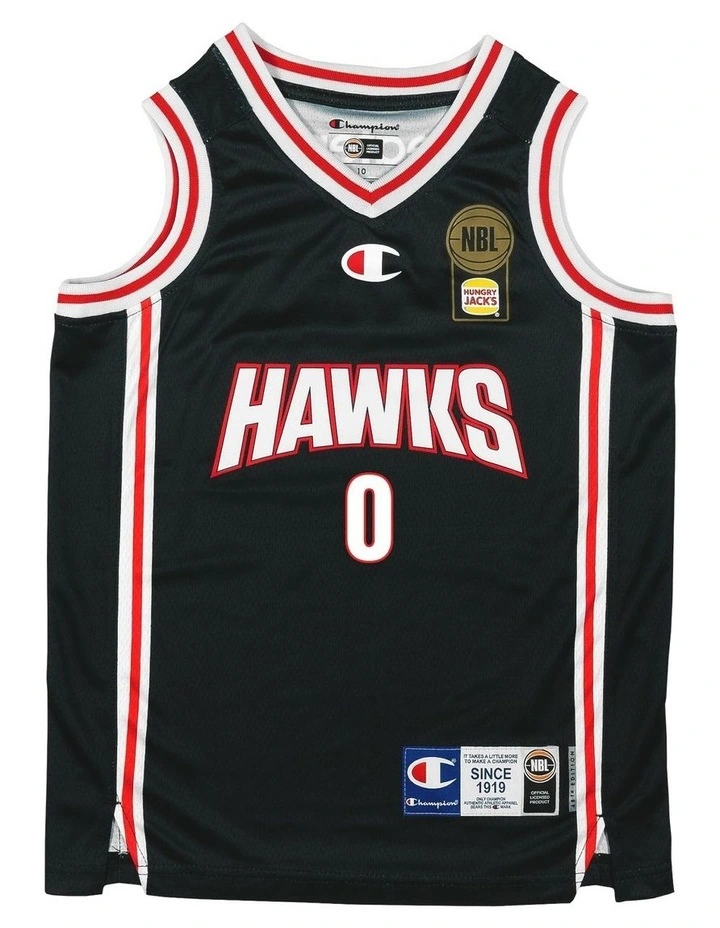 Illawarra Hawks 25/26 Youth Primary Jersey JaVale McGee Tank in Black image 2