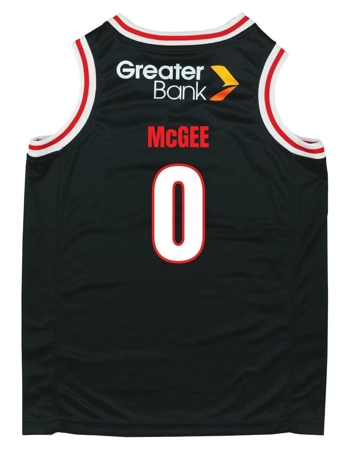 Illawarra Hawks 25/26 Youth Primary Jersey JaVale McGee Tank in Black image 3