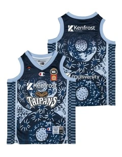 Cairns Taipans 25/26 Youth Indigenous Jersey in Blue