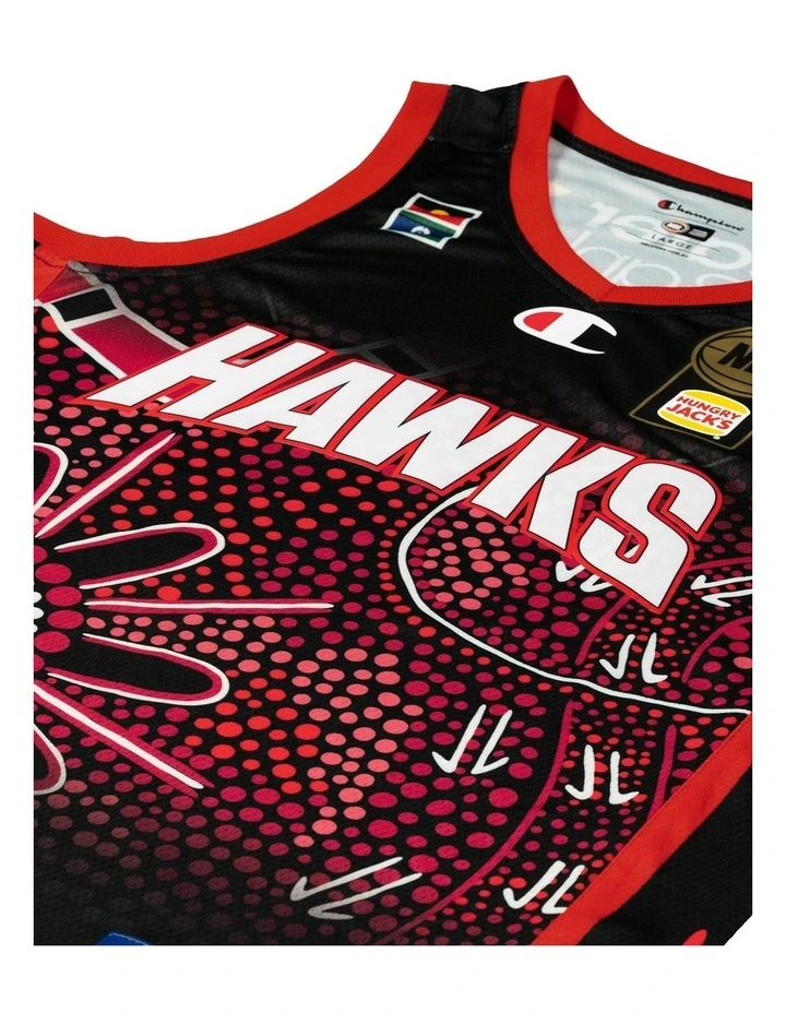 Illawarra Hawks 25/26 Indigenous JaVale McGee Jersey in Black image 2