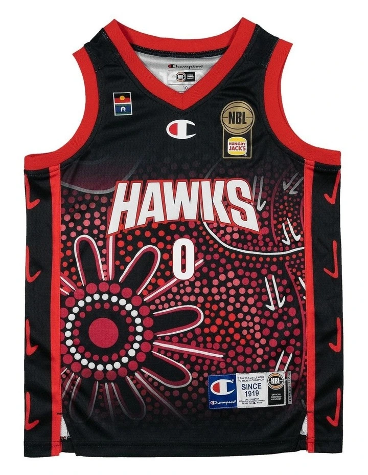 Illawarra Hawks 25/26 Indigenous JaVale McGee Jersey in Black image 3