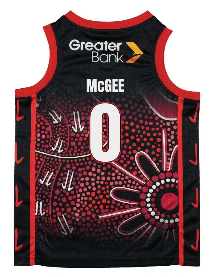 Illawarra Hawks 25/26 Indigenous JaVale McGee Jersey in Black image 4