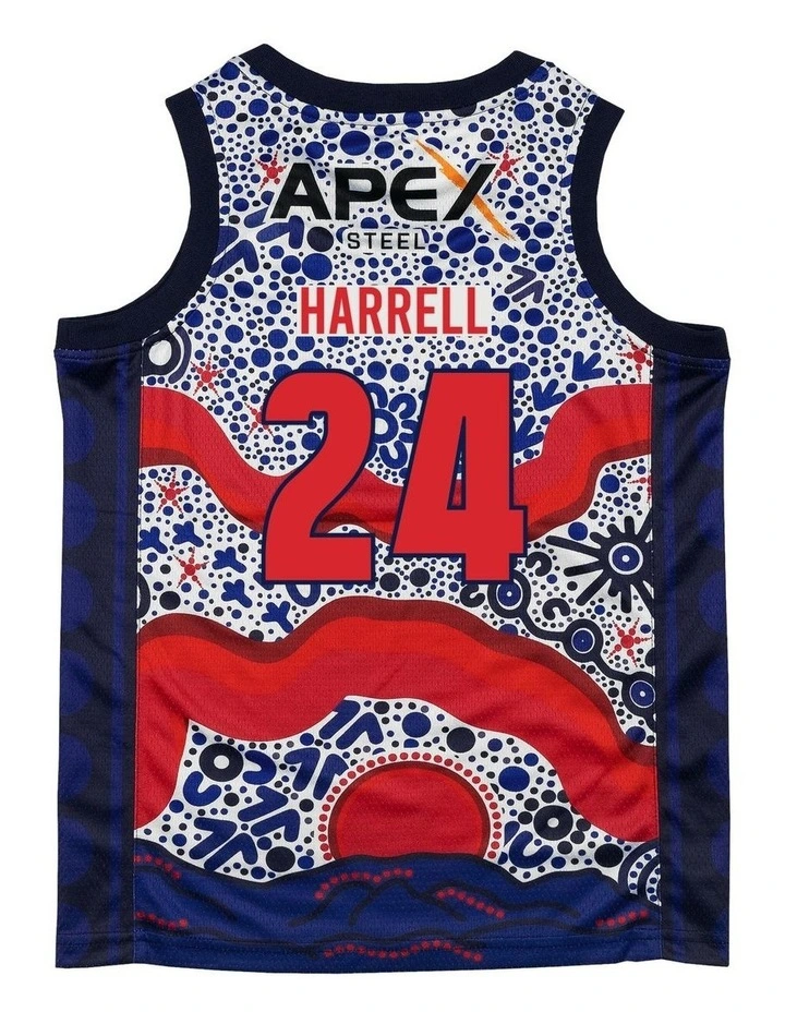 Adelaide 36ers 25/26 Indigenous Jersey Montrezl Harrell in Multi image 4