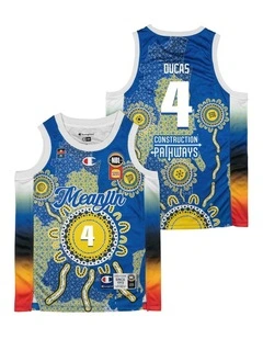 Brisbane Bullets 25/26 Youth Indigenous Jersey in Alex Ducas