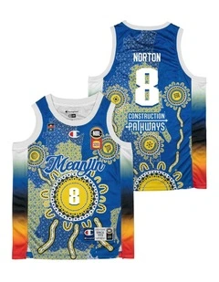 Brisbane Bullets 25/26 Youth Indigenous Jersey in Mitch Norton