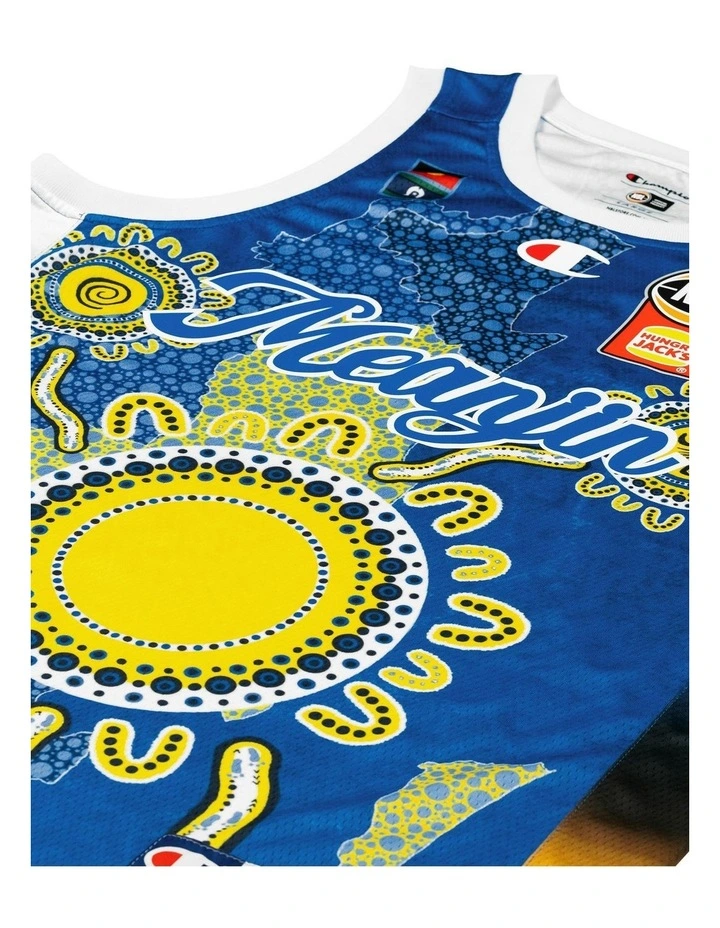 Brisbane Bullets 25/26 Youth Indigenous Jersey in Mitch Norton image 2