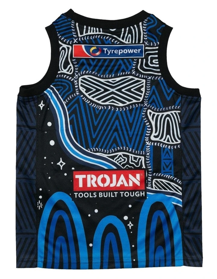 Melbourne United 25/26 Youth Indigenous Jersey in Black image 4