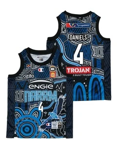 Melbourne United 25/26 Youth Indigenous Jersey in Dash Daniels