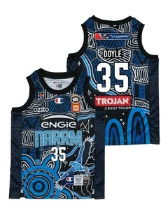 Melbourne United 25/26 Youth Indigenous Jersey in Milton Doyle