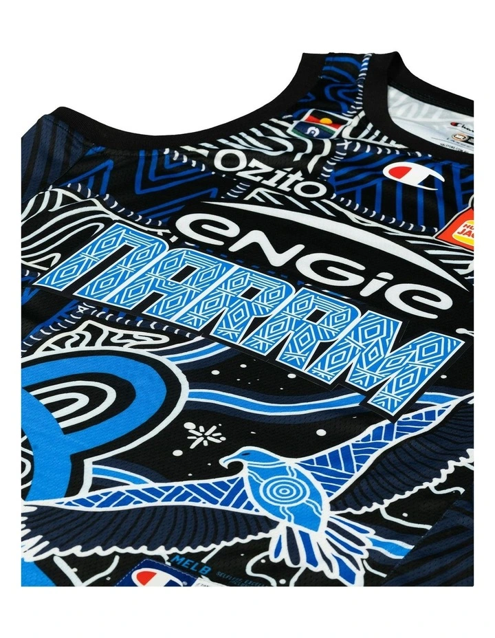 Melbourne United 25/26 Youth Indigenous Jersey in Milton Doyle image 2