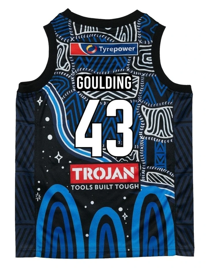 Melbourne United 25/26 Youth Indigenous Jersey in Chris Goulding image 4