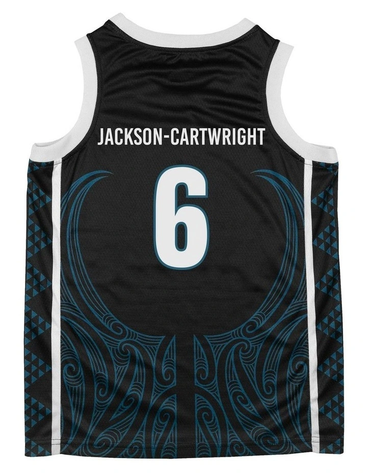 New Zealand Breakers Youth Indigenous Jersey  25/26 in Parker Jackson Cartwright image 4