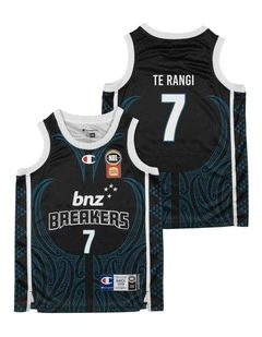 New Zealand Breakers Youth Indigenous Jersey 25/26 in Reuben Te Rangi