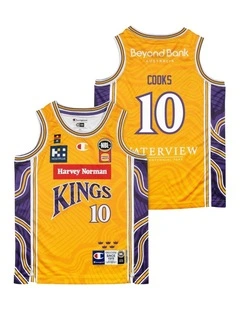 Sydney Kings Youth Indigenous Jersey 25/26 in Xavier Cooks