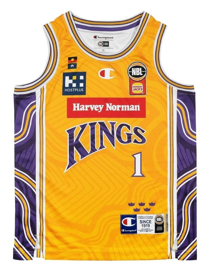 Sydney Kings Youth Indigenous Jersey 25/26 in  Kendric Davis image 3
