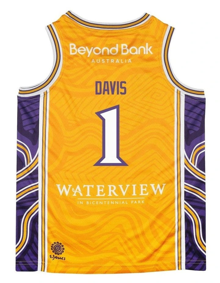 Sydney Kings Youth Indigenous Jersey 25/26 in  Kendric Davis image 4