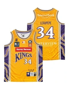 Sydney Kings Youth Indigenous Jersey 25/26 in Keli Leaupepe