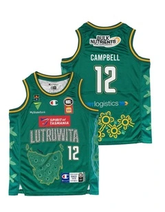 Tasmania JackJumpers Youth Indigenous Jersey 25/26 in Tyger Campbell