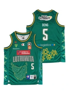 Tasmania JackJumpers Youth Indigenous Jersey 25/26 in Majok Deng