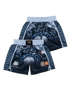 Cairns Taipans 25/26 Youth Indigenous Shorts in Navy