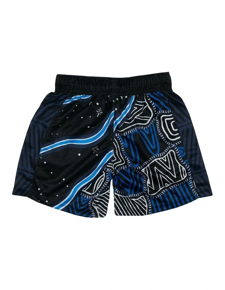Melbourne United 25/26 Youth Indigenous Shorts in Black image 4