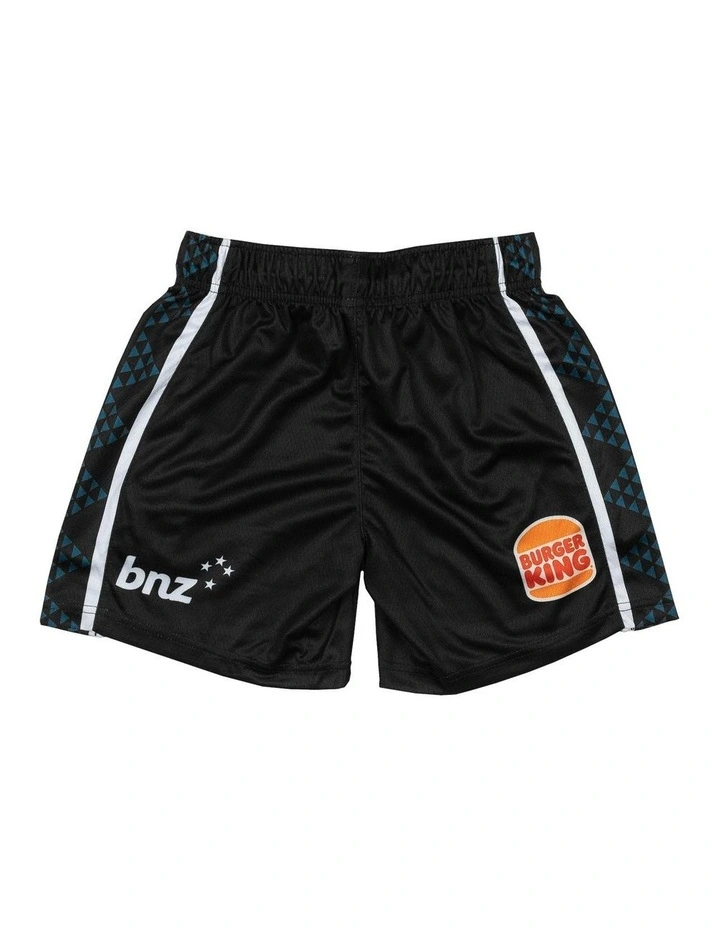 New Zealand Breakers 25/26 Youth Indigenous Shorts in Black image 4