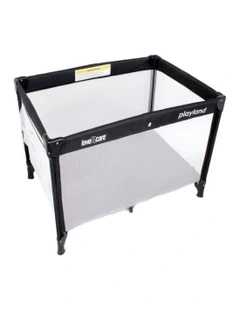 Playland Travel Cot in Nero