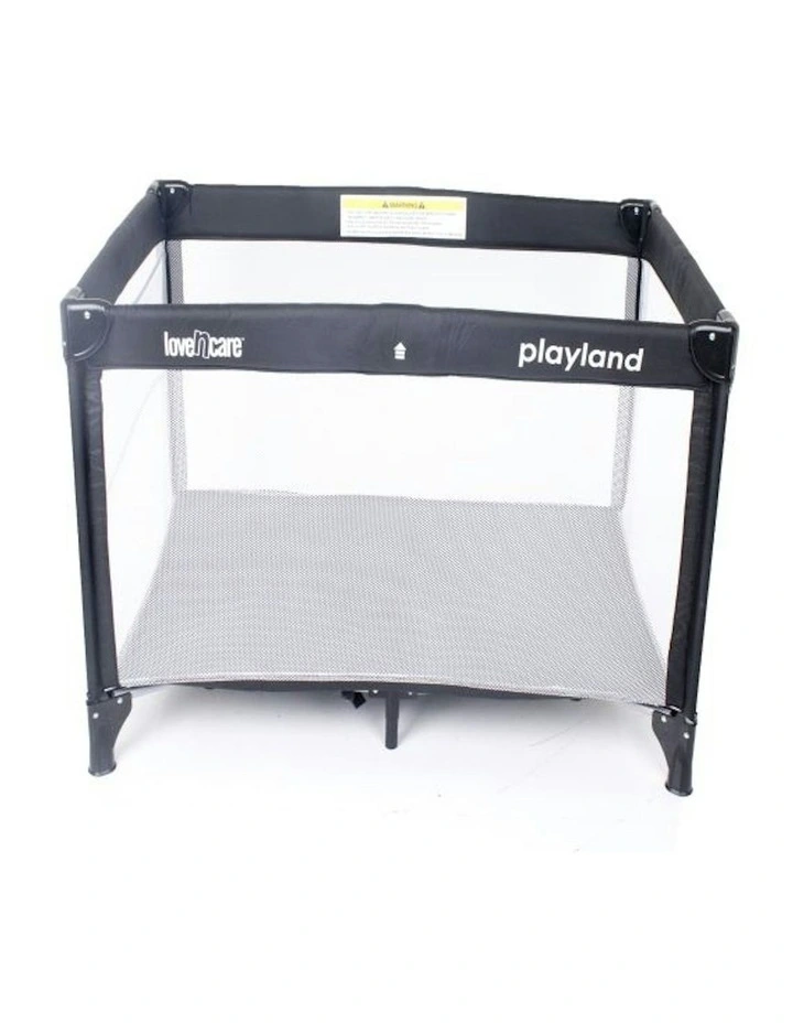 Playland Travel Cot in Nero image 6