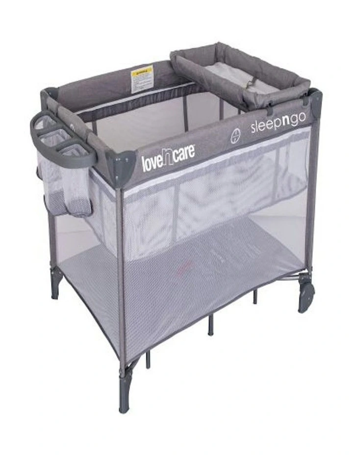 Sleep N Go Travel Cot in Grey image 1