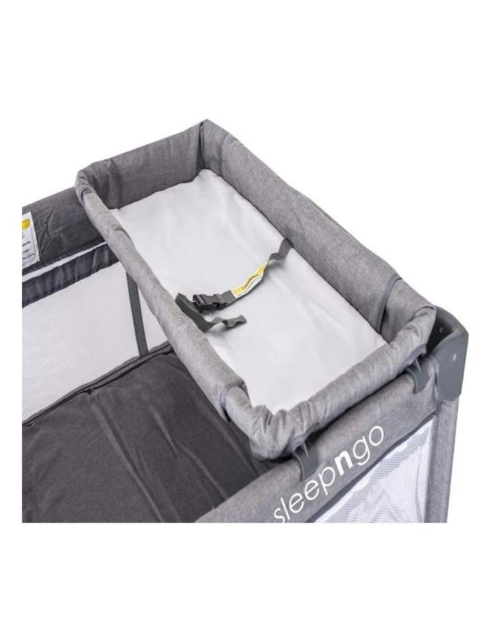Sleep N Go Travel Cot in Grey image 3