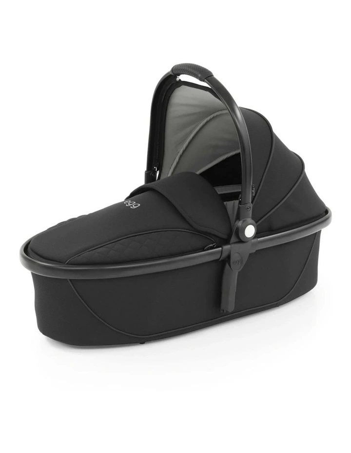 Egg2 Carry Cot in Just Black image 1