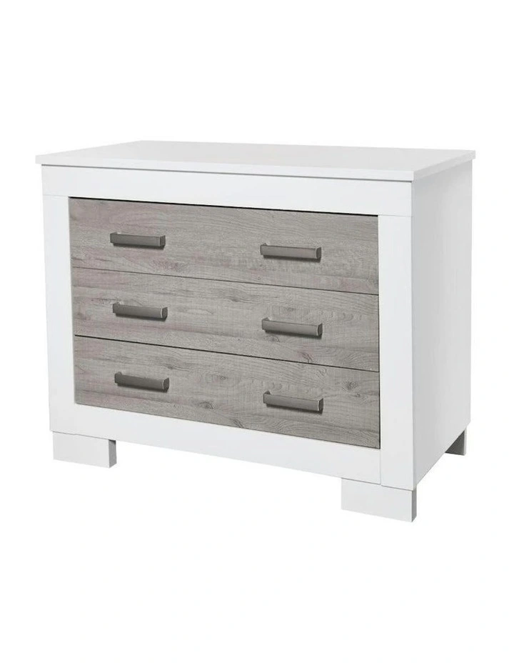 Lucca Chest in White & Ash image 1