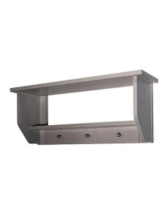 Lyon Wallshelf in Dark Grey