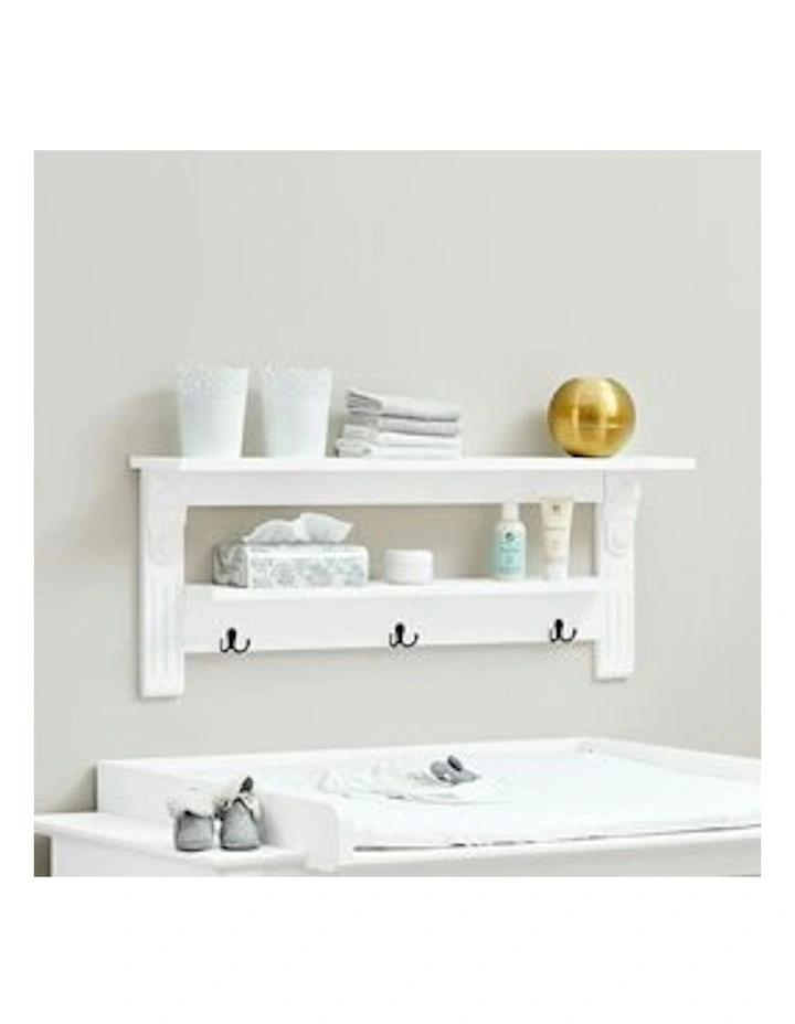 Emilia Wall Shelf in White image 3
