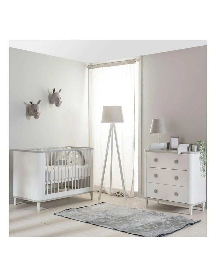 Noor Cot in White image 2