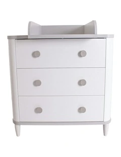 Noor Chest in White