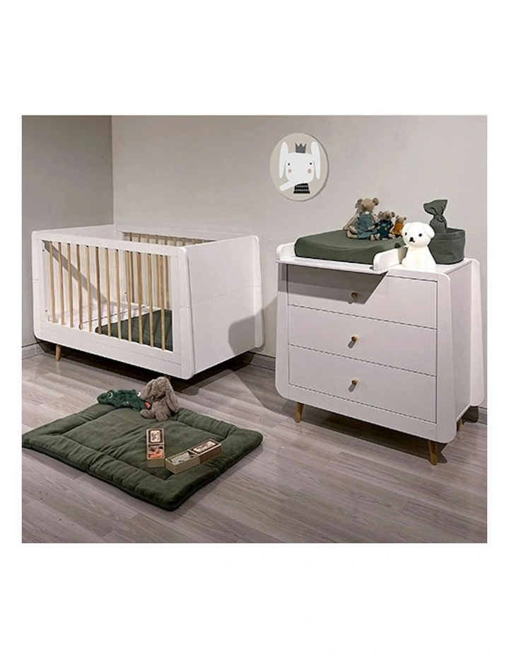 Santorini Cot in White image 4