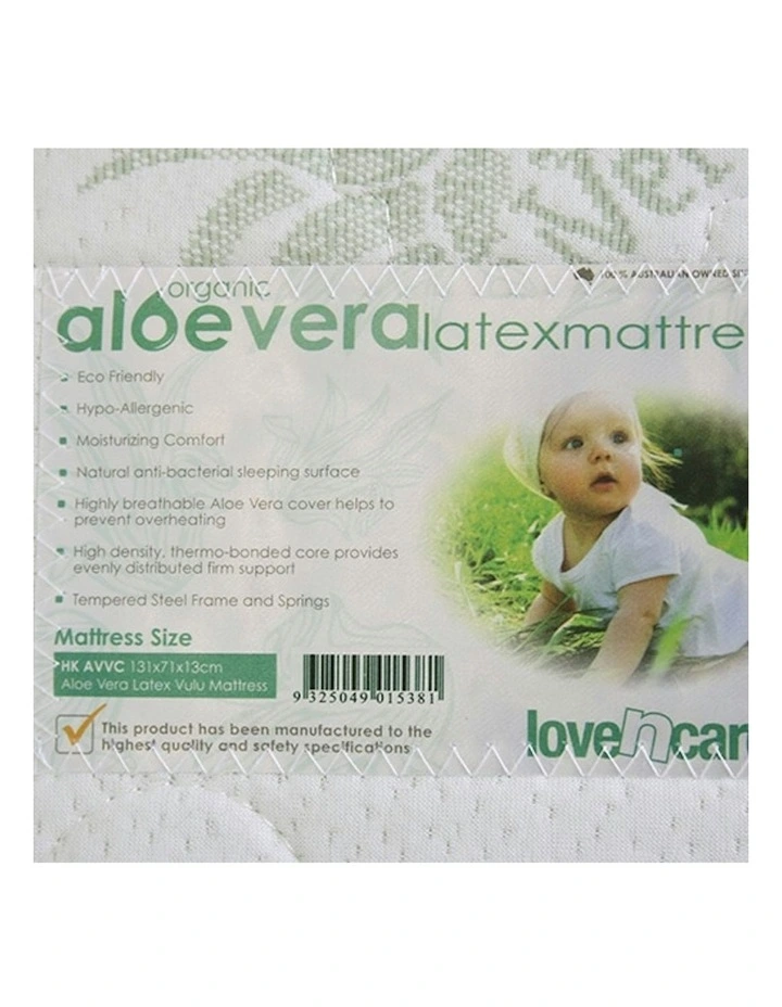 Vulu Cot in Aloe Vera Mattress image 3