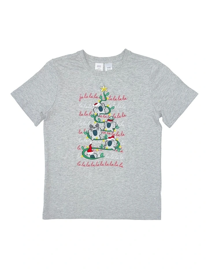 Christmas Koala Pyjama Set in Multi image 2