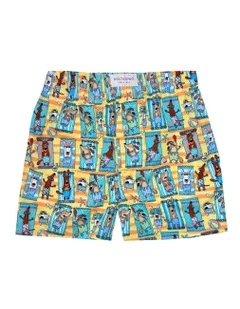 Relaxing Dogs Boxer Shorts in Multi