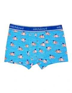 Little Shark Fin Print Trunk in Multi