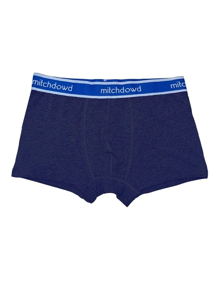 Shark Fin Print Trunk in Blue image 1